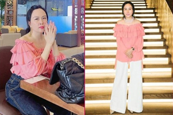 Công thức diện áo trễ vai giúp nhan sắc Phượng Chanel thăng hạng: Chỉ cần tiết chế một món đồ thôi là khác ngay!-12