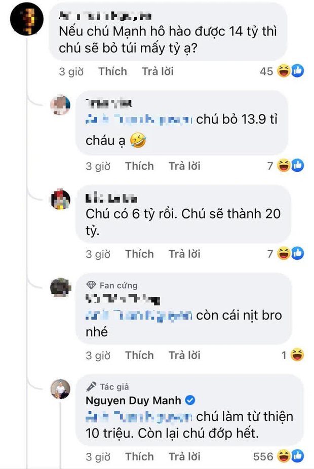 Giữa ồn ào nghệ sĩ làm từ thiện, ca sĩ Duy Mạnh có phát ngôn đùa cợt kém duyên gây tranh cãi trên MXH-2