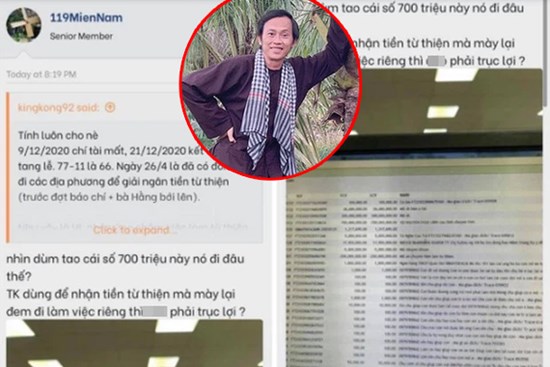 MB Bank vào cuộc điều tra vụ sao kê tài khoản ngân hàng nghi của Hoài Linh bị phát tán