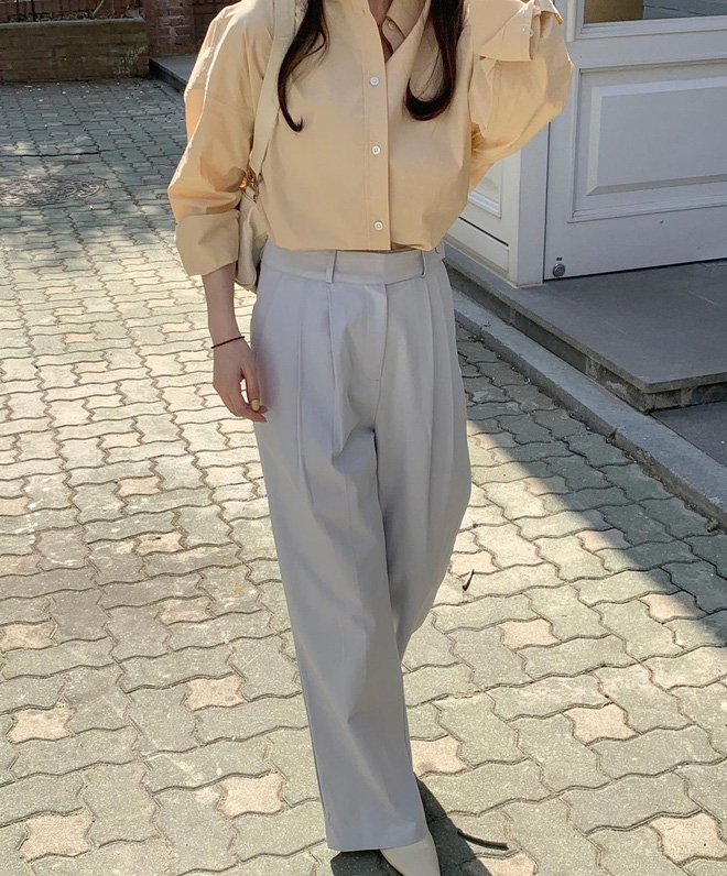 Diện quần âu thì đừng cầu kỳ, cứ mix theo 4 cách đơn giản sau là style công sở lên hương-3