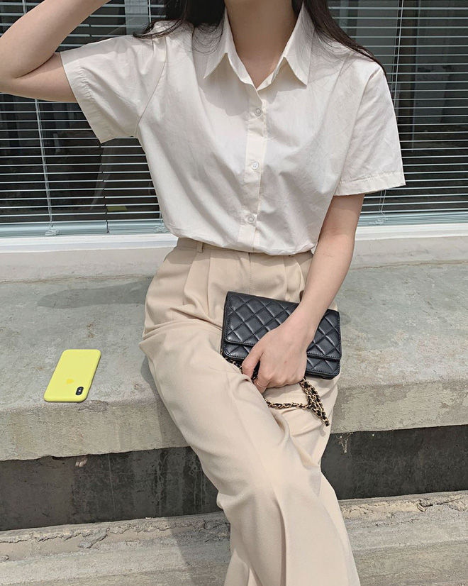 Diện quần âu thì đừng cầu kỳ, cứ mix theo 4 cách đơn giản sau là style công sở lên hương-4