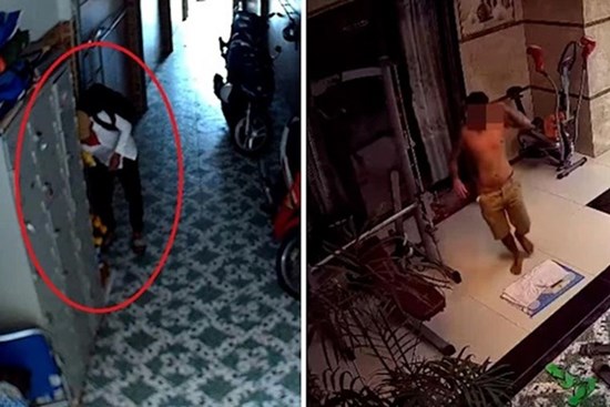 Dân mạng 'bó tay' với hành động của tên trộm khi lẻn vào nhà dân