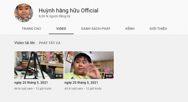 Sau 1 đêm loạt kênh Youtube giả mạo của con trai bà Phương Hằng đạt số người theo dõi đánh bật kênh chính chủ, video nào cũng hàng trăm nghìn người xem-1