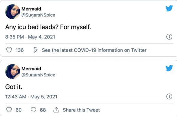 Nhật ký đau đớn giữa địa ngục Covid Ấn Độ: Nữ giáo sư 38 tuổi liên tục cập nhật tình trạng của mình, cầu cứu xin giường bệnh trong vô vọng đến lúc chết-2