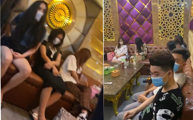 Nhà hàng tại Hà Nội liên tục cho khách hát karaoke bất chấp quy định chống dịch Covid-19-1