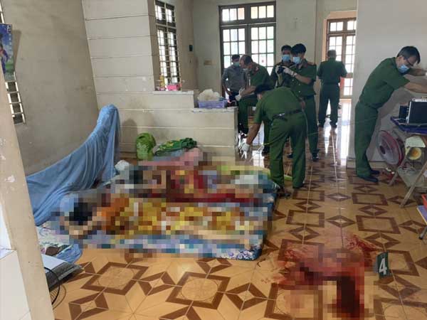 Nghi án chồng giết vợ và con gái rồi tự sát-1