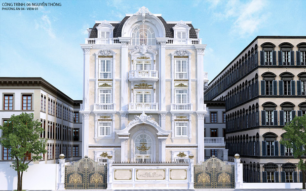 Bên trong biệt thự dát vàng của đại gia Phương Hằng: Ảnh thật không đẹp như thiết kế, nhìn u tối và kém sang vài phần-1