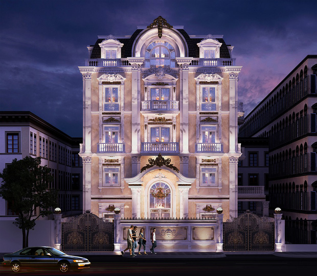 Bên trong biệt thự dát vàng của đại gia Phương Hằng: Ảnh thật không đẹp như thiết kế, nhìn u tối và kém sang vài phần-2