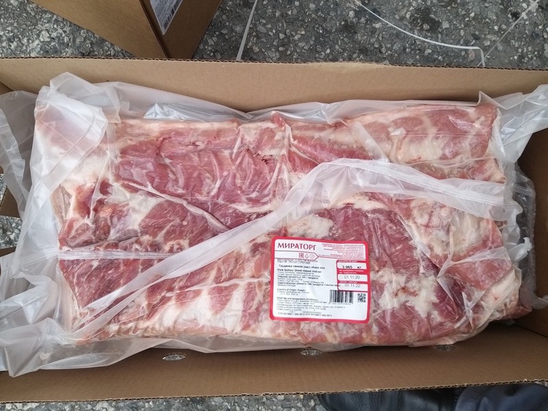 Thịt heo Nga giá hơn 60.000 đồng/kg nhập ồ ạt về VN-1