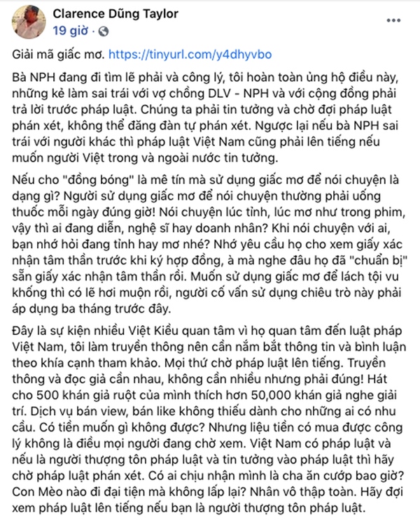 Chồng Thu Phương mỉa mai bà Phương Hằng sử dụng giấc mơ để nói chuyện thì cần uống thuốc và cho xem giấy xác nhận tâm thần?-2