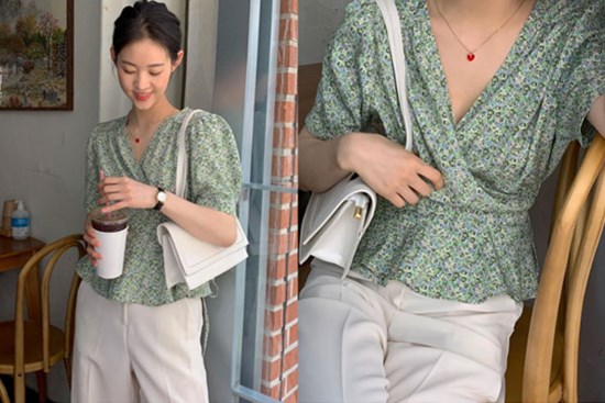Mẫu áo blouse đang phủ sóng dày đặc: Mặc lên khiến ai cũng tưởng bạn gầy đi 5kg, lên hình sống ảo cực xinh