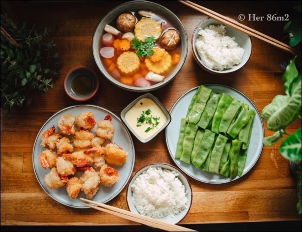 Mâm cơm xa xứ của mẹ đảm 9x ở Đức thiên về rau củ, ăn ngon miệng, lành mạnh mà không sợ tăng cân-4