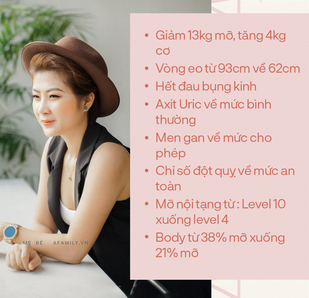Hành trình vứt bỏ gia tài toàn mỡ, bệnh và đột quỵ của nữ Tiến sĩ 3 con: 2 lần đi đẻ đều lập kỳ tích, lột xác ngoạn mục đẹp như gái chưa chồng-25