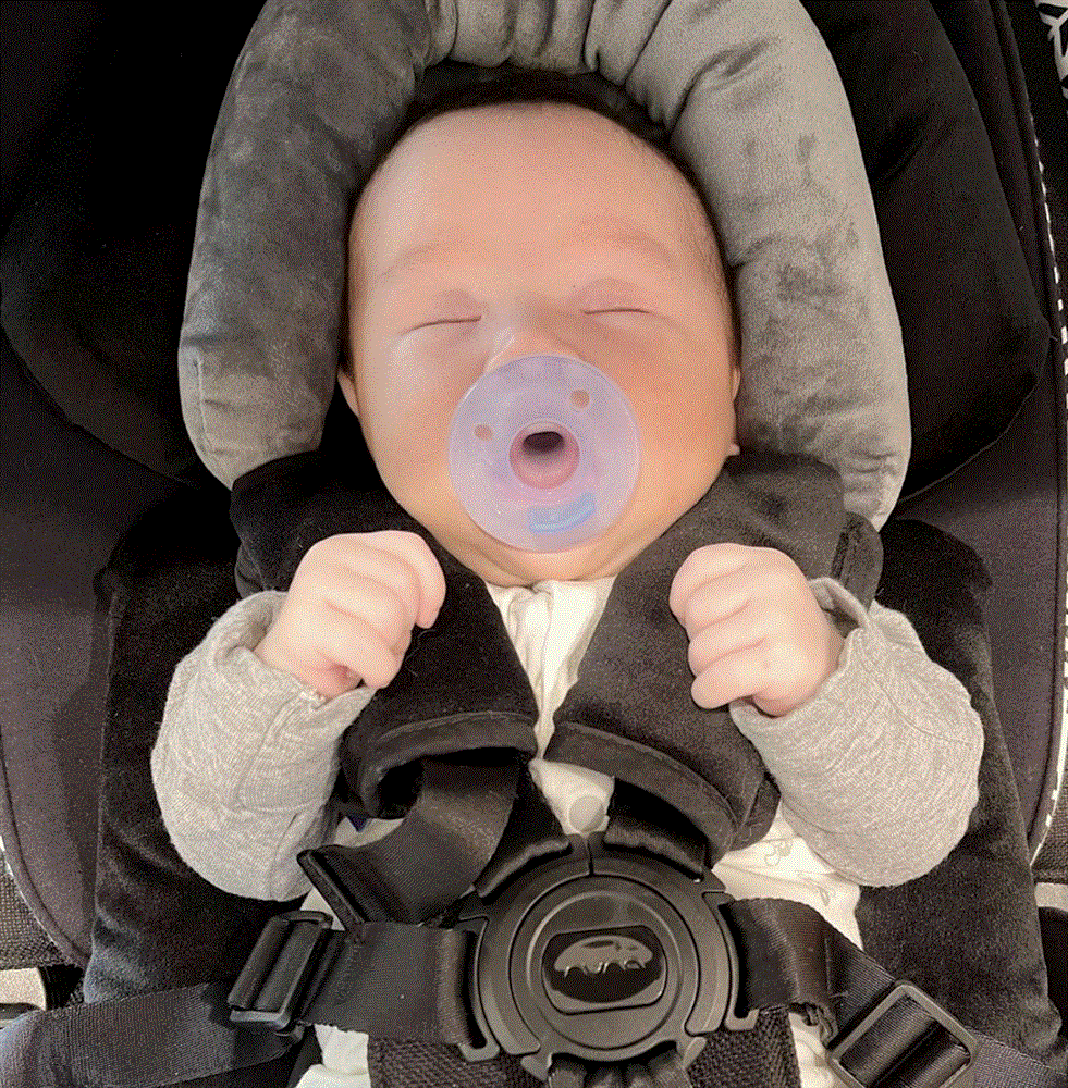 An Nguy khoe ảnh con gái xinh như búp bê, chưa đầy 3 tháng tuổi đã bị bắt học hành-7