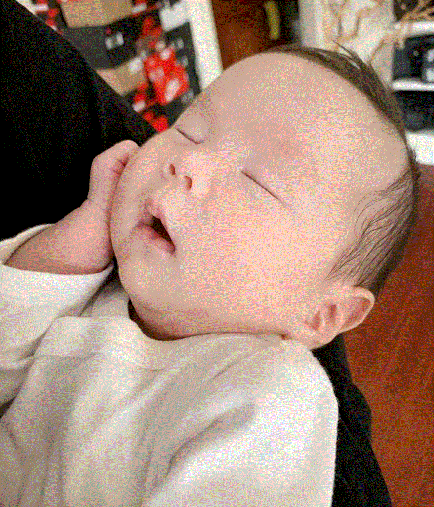 An Nguy khoe ảnh con gái xinh như búp bê, chưa đầy 3 tháng tuổi đã bị bắt học hành-8