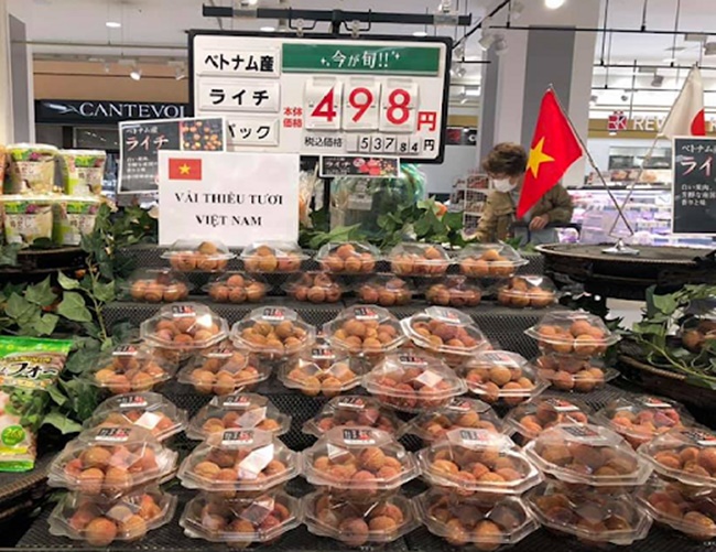 Bất ngờ giá bán quả vải Việt Nam ở siêu thị Nhật lên tới nửa triệu mỗi kg-5
