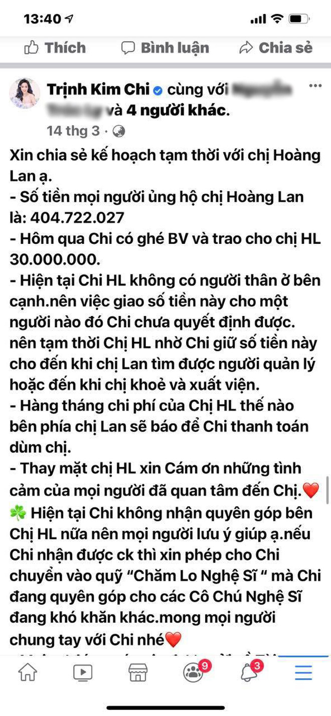 NS Trịnh Kim Chi lên tiếng khi bị tố dàn dựng bệnh tình của NS Thương Tín để kêu gọi từ thiện: Đừng tàn nhẫn với chúng tôi như vậy”-6