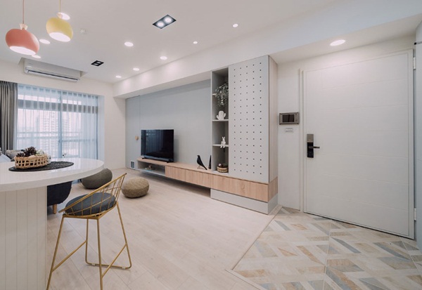 Căn hộ 2 phòng ngủ phong cách nhẹ nhàng, trang nhã nhưng cực kỳ sang trọng của cặp đôi mới cưới-1