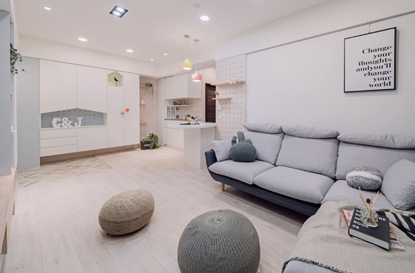 Căn hộ 2 phòng ngủ phong cách nhẹ nhàng, trang nhã nhưng cực kỳ sang trọng của cặp đôi mới cưới-3