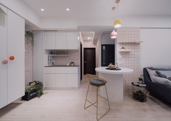 Căn hộ 2 phòng ngủ phong cách nhẹ nhàng, trang nhã nhưng cực kỳ sang trọng của cặp đôi mới cưới-6