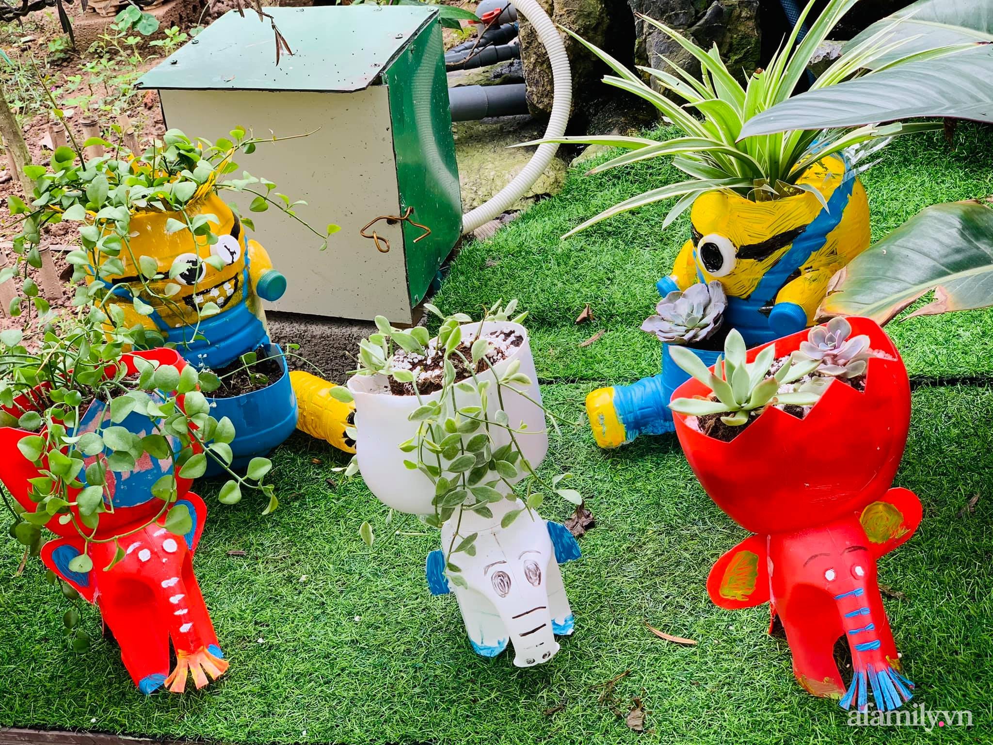 Mảnh đất khô cằn 400m² biến thành khu vườn xanh mát, món quà của con gái dành tặng bố mẹ an hưởng tuổi già ở Hưng Yên-12