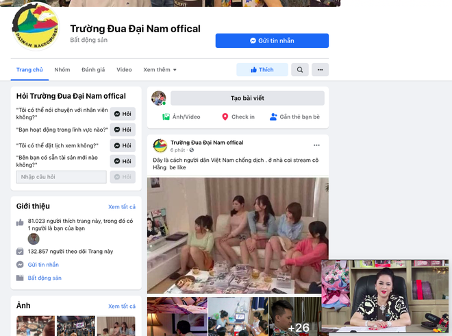 Vừa đặt lịch livestream tối 29/5, fanpage chính thức của bà Phương Hằng bỗng dưng bốc hơi giữa đêm-2