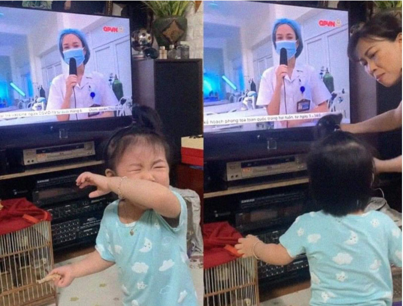 Nữ bác sĩ chống dịch ở Bắc Giang: Con gái thấy mẹ trên tivi, òa khóc đòi bế-1