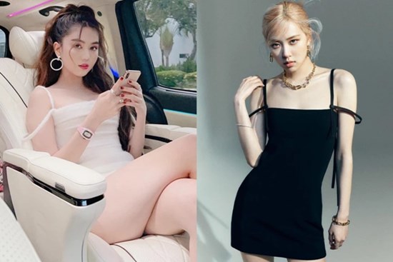 Ngọc Trinh đã vài lần đụng hàng Rosé: Sexy ngút ngàn, khoe 3 vòng căng đét đấy nhưng liệu có bị lép vế?