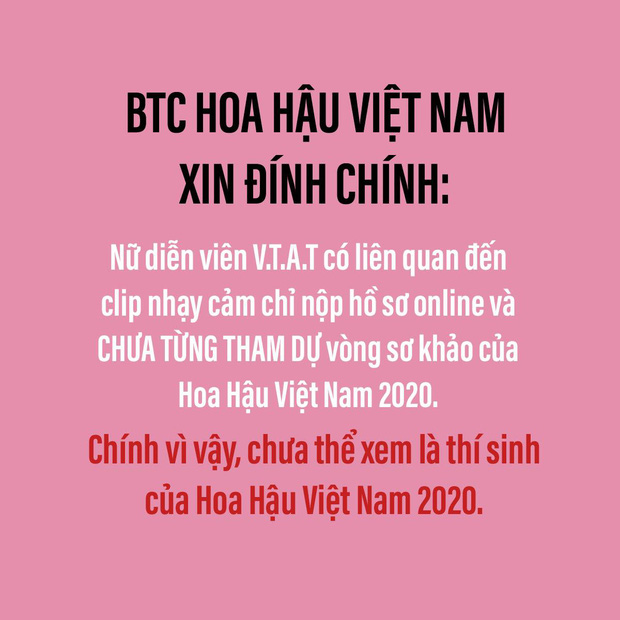 BTC Hoa hậu VN nhờ luật sư vào cuộc, tuyên bố chính thức về nghi vấn diễn viên lộ clip sex của Về Nhà Đi Con từng tham gia thi-1