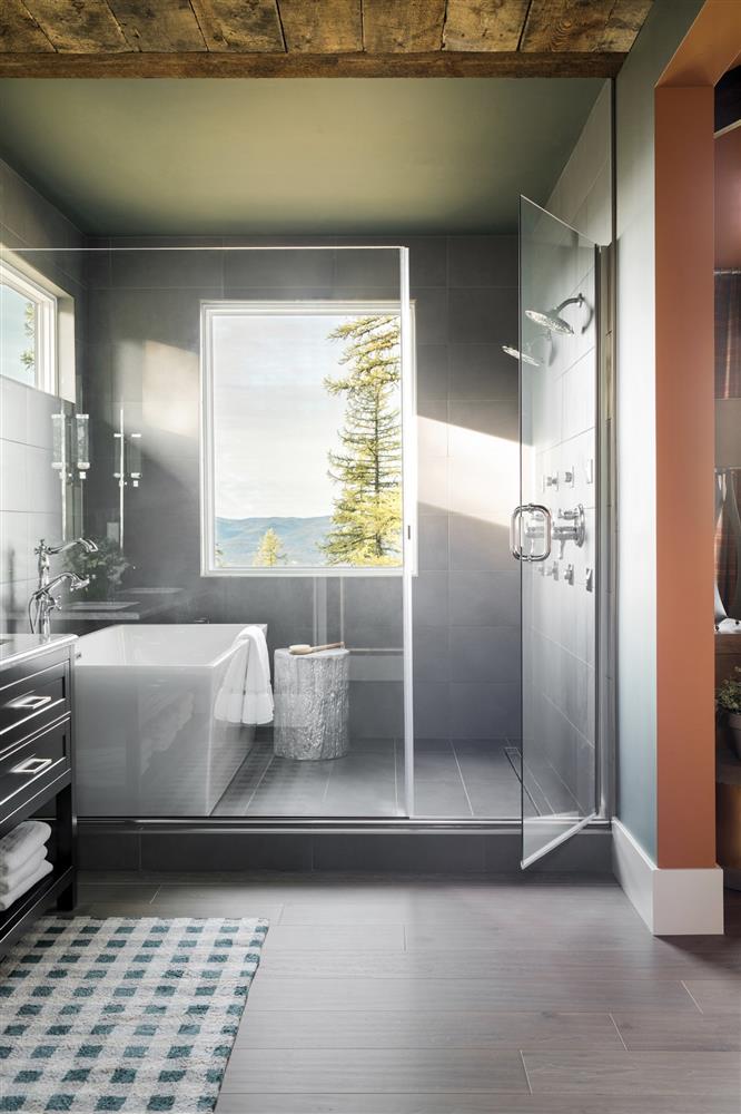 Căn nhà gỗ giữa rừng thông xanh đẹp như cổ tích khiến nhiều người đắm đuối khi ngắm nhìn-18