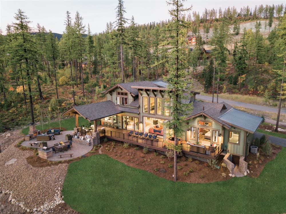 Căn nhà gỗ giữa rừng thông xanh đẹp như cổ tích khiến nhiều người đắm đuối khi ngắm nhìn-2