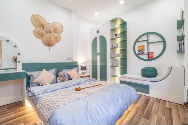 Vợ chồng Đà Nẵng thiết kế ngôi nhà 55m2 siêu xinh, giếng trời thông thoáng lấy ánh sáng, góc nào cũng chill-21