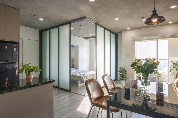 Căn hộ 65m2 của trai độc thân, nội thất hết 550 triệu, đập thông tường làm chiếc hộp hack diện tích rất đáng học hỏi-5