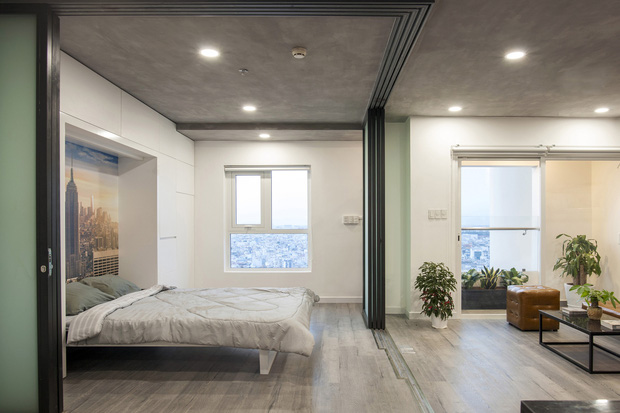 Căn hộ 65m2 của trai độc thân, nội thất hết 550 triệu, đập thông tường làm chiếc hộp hack diện tích rất đáng học hỏi-8