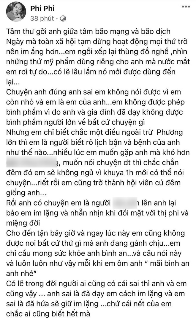 Make up thân cận viết tâm thư gửi Hoài Linh giữa lùm xùm, hé lộ lời dặn dò của nam NS khiến cả dàn sao Vbiz lo lắng-1