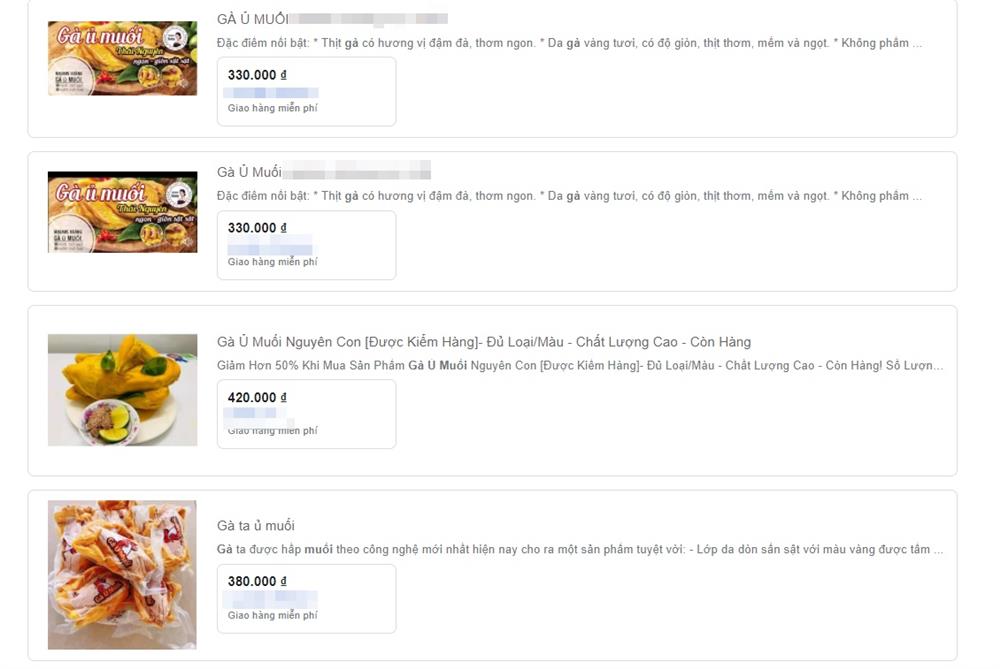 Chợ mạng bạt ngàn gà ủ muối hoa tiêu giá siêu rẻ chỉ 34k/nửa con-6