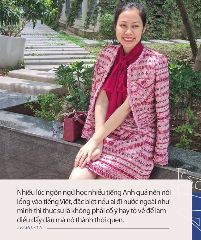 Từ chuyện con gái diva Mỹ Linh gây tranh cãi khi phát biểu nửa Việt nửa Anh trên sóng truyền hình: Là thói quen hay cố thể hiện cá tính?-3