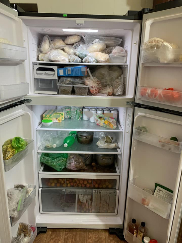 Dân mạng thi nhau khoe tủ lạnh mùa dịch: Người rau củ thịt thà đầy ắp, kẻ chỉ còn cái nịt”-4