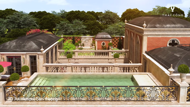 Thái Công tiếp tục vướng tranh cãi: Thiết kế biệt thự cồng kềnh đi mỏi chân, phòng tắm treo tận 8 đèn tường-18