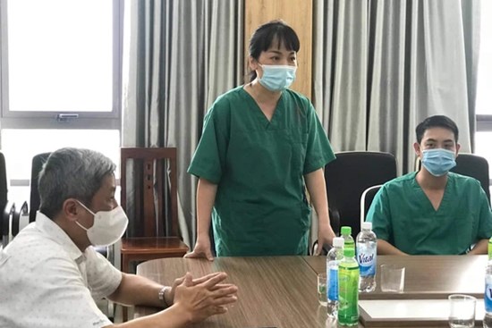 Nữ bác sĩ thủ lĩnh đội chi viện Quảng Ninh: 