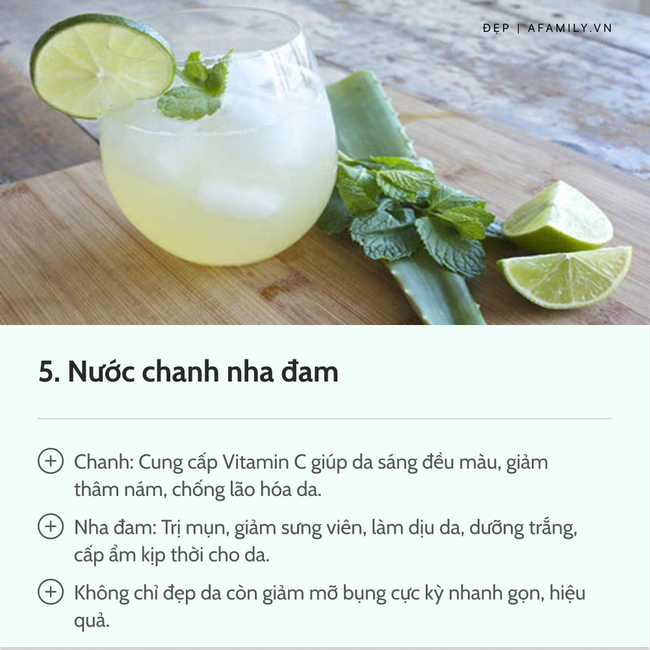 7 loại nước chanh detox tốt nhất: Giúp da dẻ trắng mịn, bụng gọn eo thon chẳng gợn mỡ thừa-7