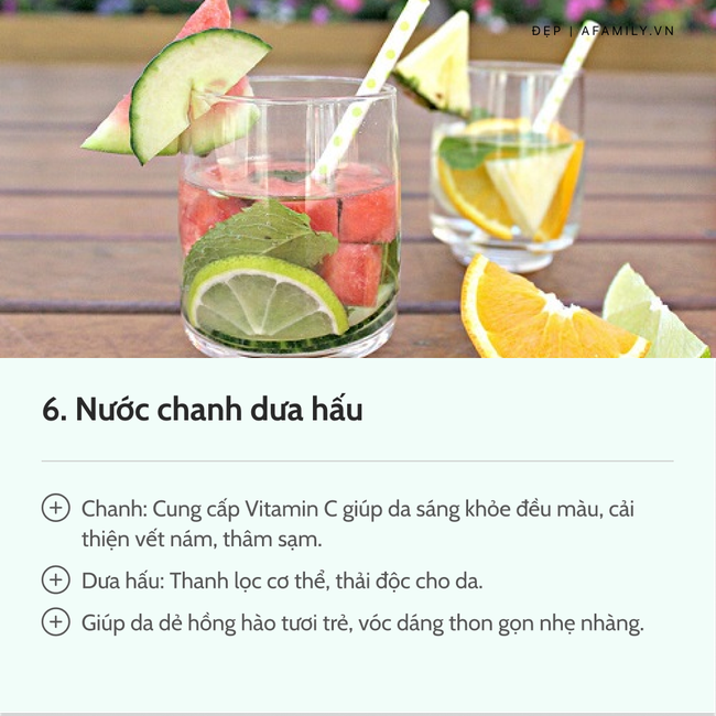 7 loại nước chanh detox tốt nhất: Giúp da dẻ trắng mịn, bụng gọn eo thon chẳng gợn mỡ thừa-8
