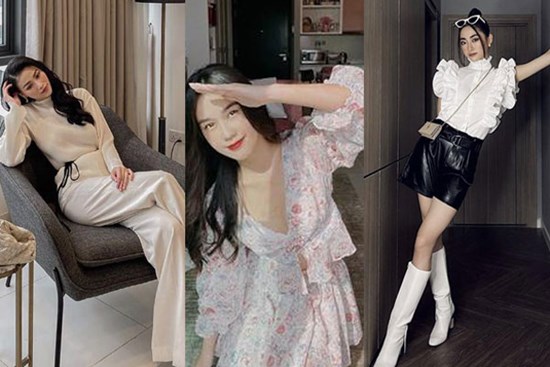 Giãn cách xã hội: Mỹ nhân Việt 'lên đồ' sang chảnh, tận dụng mọi góc nhà 'sống ảo'