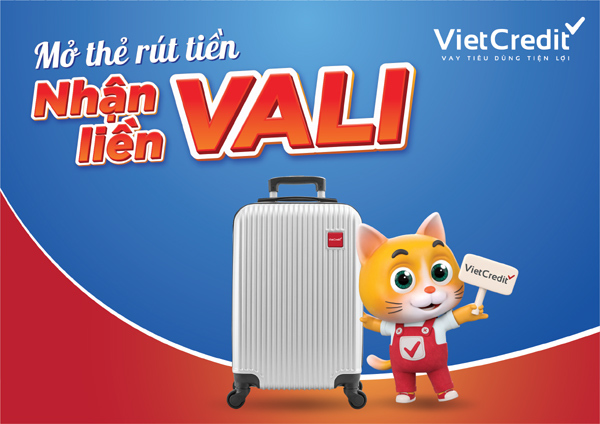 VietCredit dành 2,5 tỷ đồng ưu đãi chủ thẻ vay trong tháng 6-1