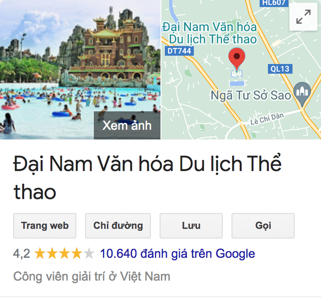 Dân mạng công phá dữ dội khiến loạt đánh giá sao về khu du lịch Đại Nam trên Google tăng chóng mặt-1