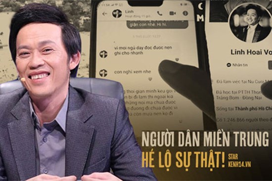 Người dân miền Trung tung tin nhắn với NS Hoài Linh, làm rõ lý do kêu gọi và số tiền 700 triệu: 