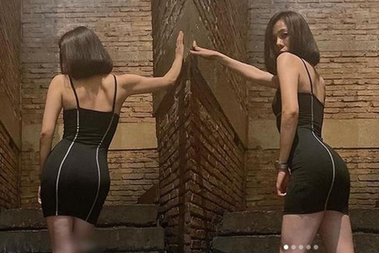 Lệ Quyên diện đầm ngắn cũn, bó sát khoe vòng 3 'mẩy thật mẩy'
