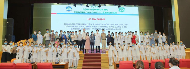 Sinh viên các trường Y dược tiếp tục thần tốc lên đường hỗ trợ Bắc Ninh, Bắc Giang chống dịch-19