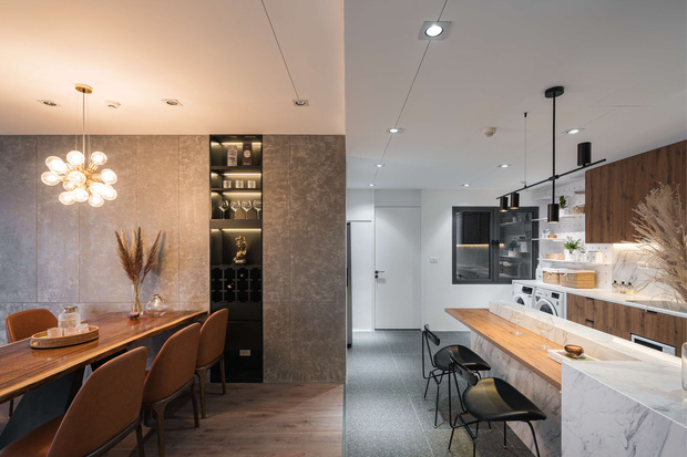 Căn hộ cải tạo của chồng nghiện nhà, vợ yêu bếp, chi phí hết 850 triệu, thành quả chỉ biết thốt lên: May mà nghe KTS!-22