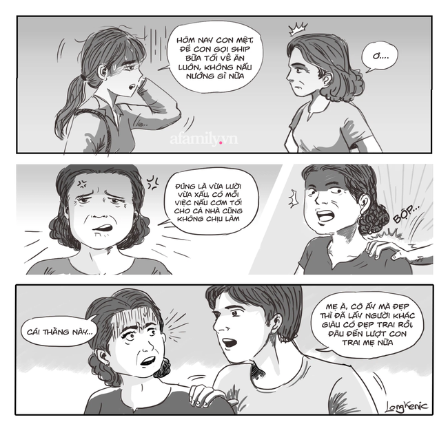 Mẹ tôi vừa chê chị dâu một câu vừa lười vừa xấu, anh trai lập tức đáp lời khiến bà tức nghẹn, mất ngủ cả đêm-1